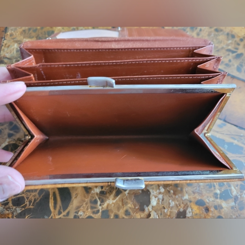 MCM Tan Leather Wallet - Picture 8 of 10